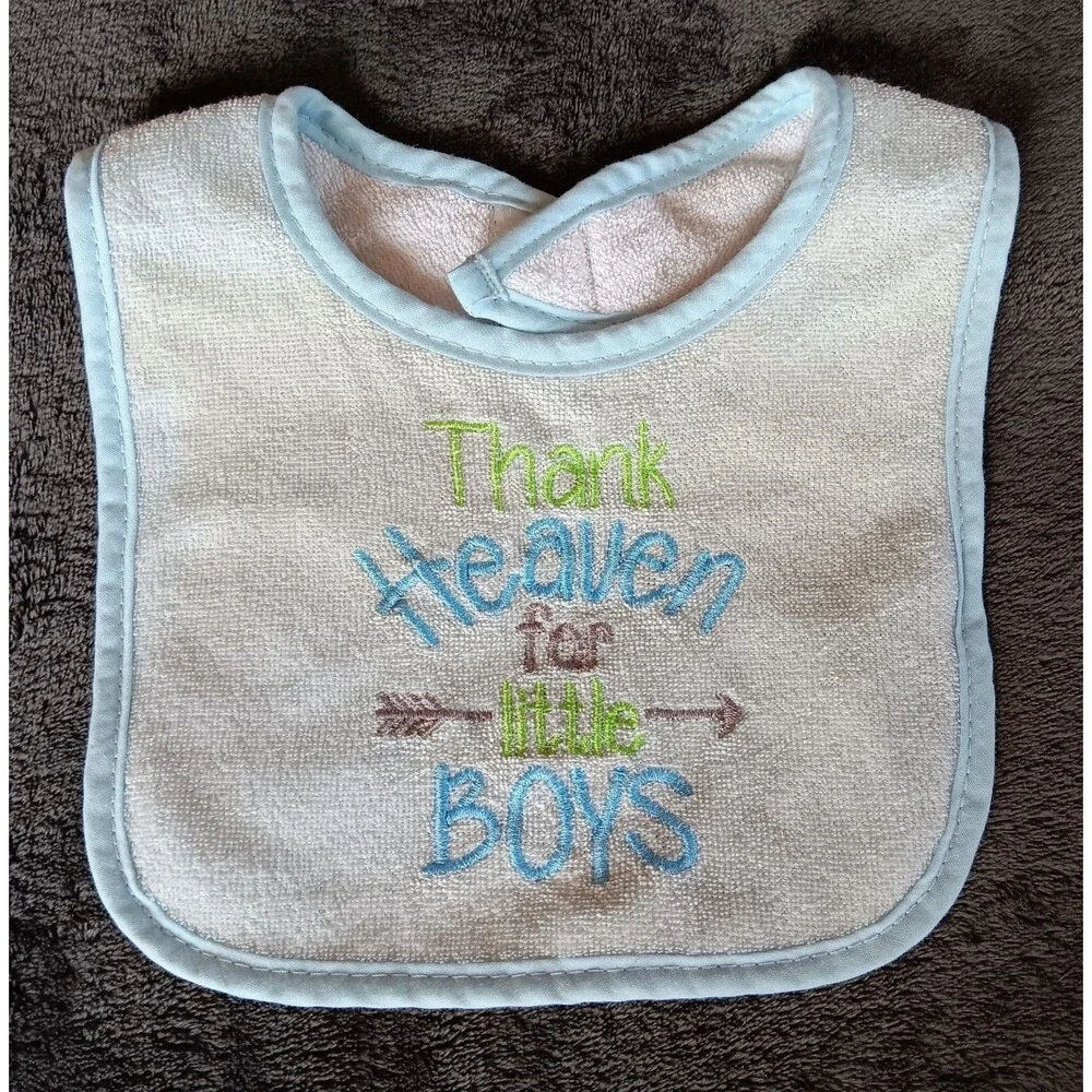 Bibs Baby Boys Fabric teething clothing protection Lot Of 5